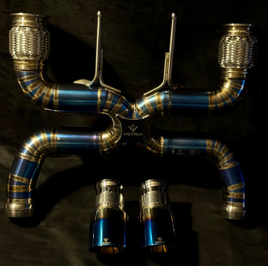 McLaren 720S Titanium Race Exhaust